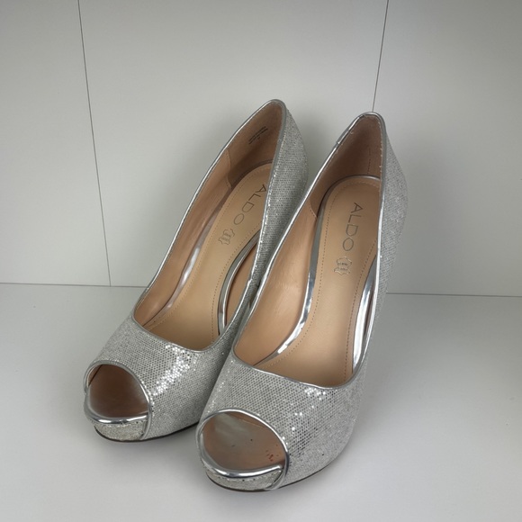 ALDO | Hayth Peep Toe Platform Heels - Picture 6 of 12